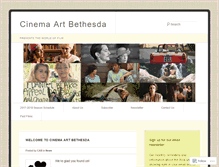 Tablet Screenshot of cinemaartbethesda.org